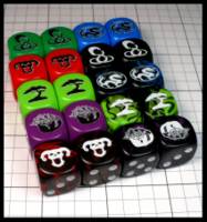 Dice : Dice - Game Dice - Bushido by GCT Studios - JA Collection Mar 2024